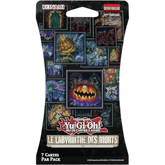 booster yu gi oh le labyrinthe des morts visuel produit