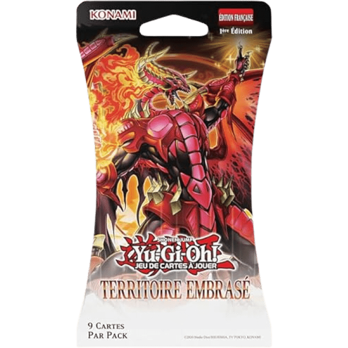 booster yu gi oh territoire embrase visuel produit