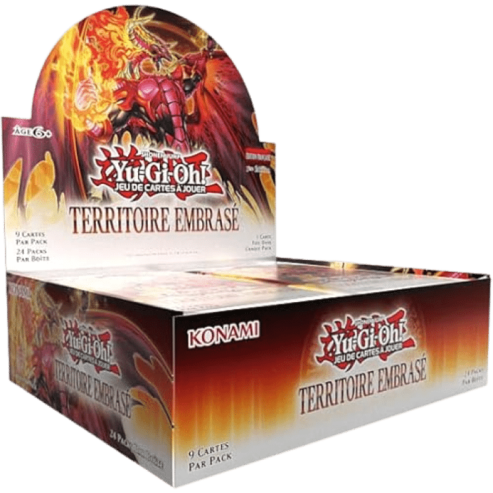 boite 24 boosters yu gi oh territoire embrase visuel produit
