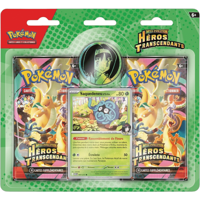 pack 2 boosters me25 avec piece erika visuel produit