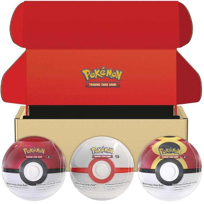lot de boites poke ball honor ball et bis ball visuel produit