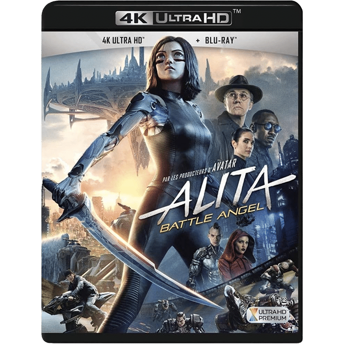 Alita Blu Ray 4K produit