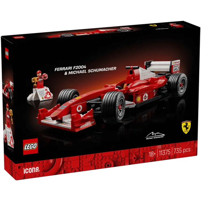 lego 11375 ferrari f2004 michael schumacher visuel produit