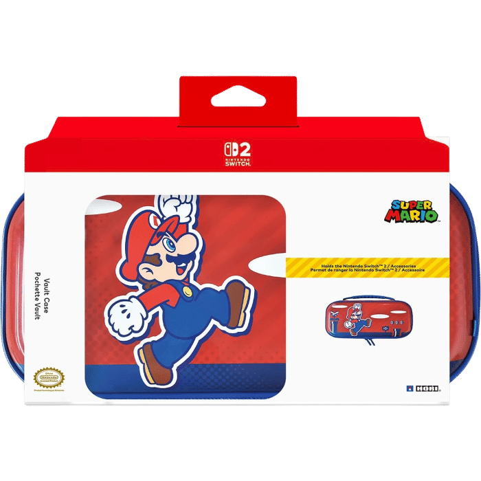 mario pochette rigide sur switch visuel produit