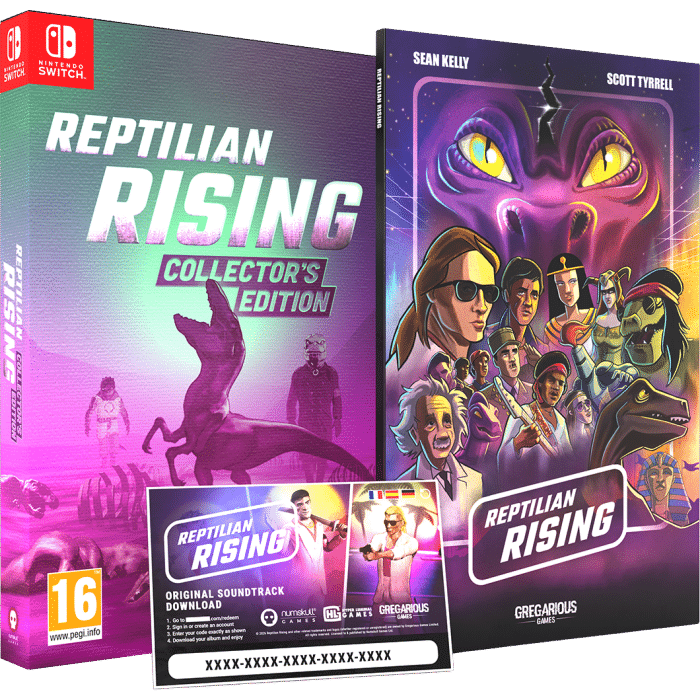 reptilian rising collectors edition sur switch visuel produit