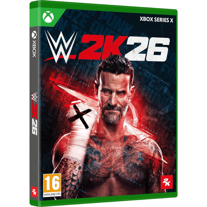wwe 2k26 xbox series x visuel produit