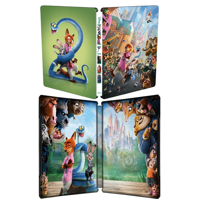 zootopie 2 blu ray steelbook visuel produit