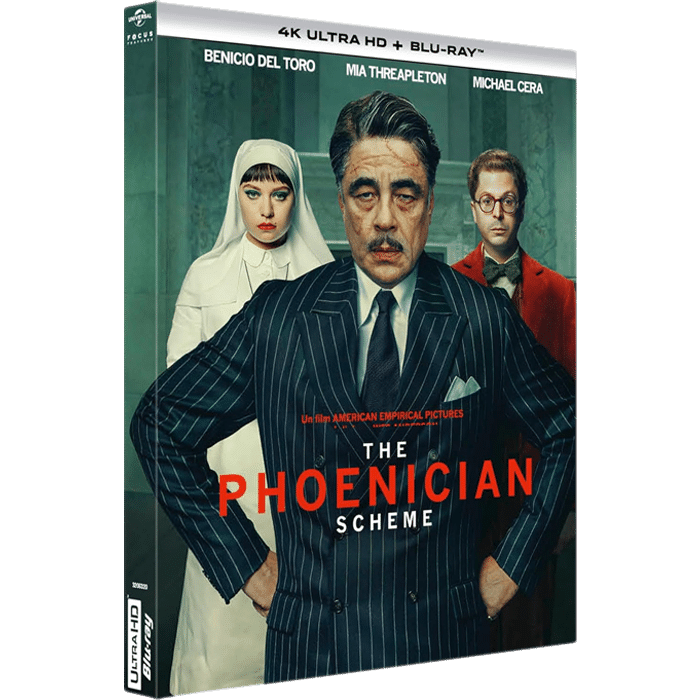 Phoenician Scheme Blu Ray 4K definitif produit