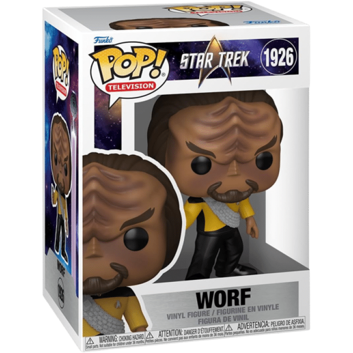 funko pop star trek the next generation worf visuel produit
