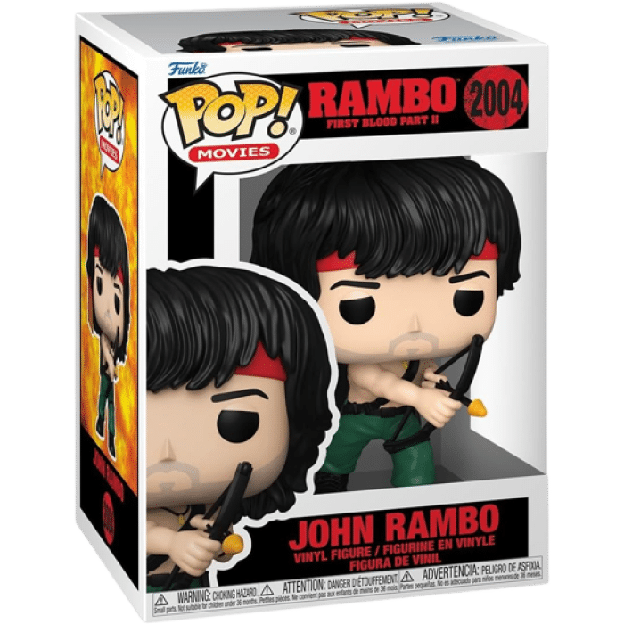 funko pop rambo 2 john rambo arc visuel produit