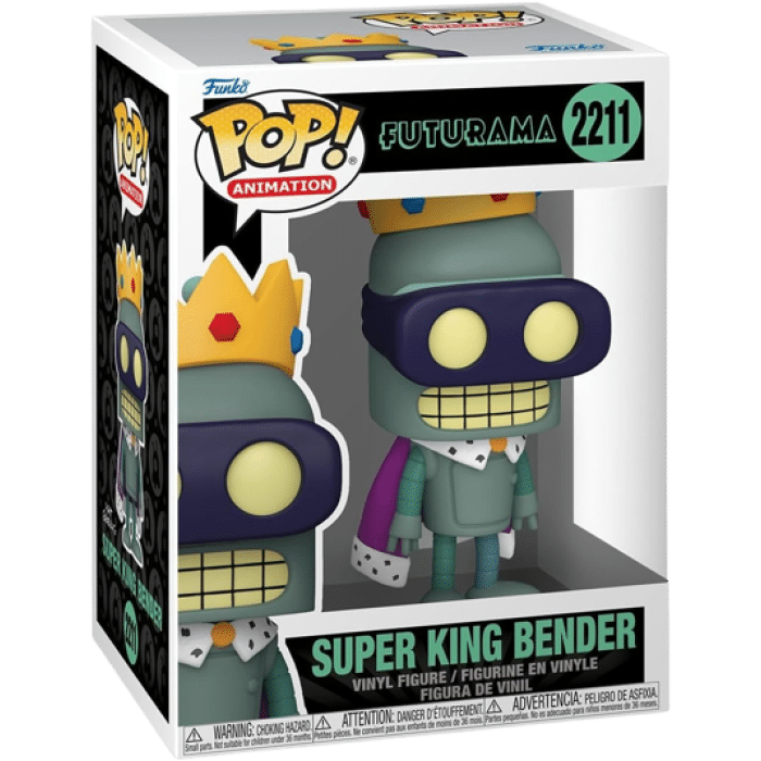 funko pop futurama super king bender visuel produit