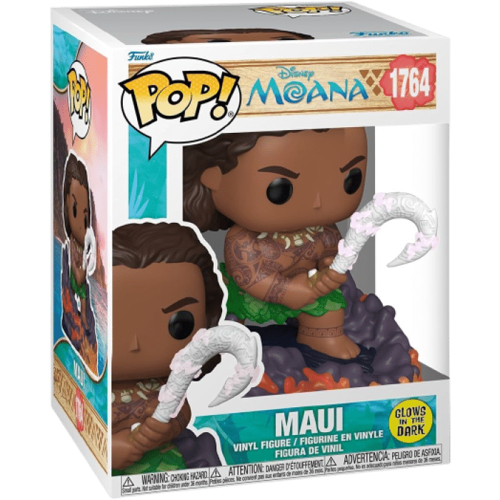 funko pop moana maui brille dans le noir visuel produit