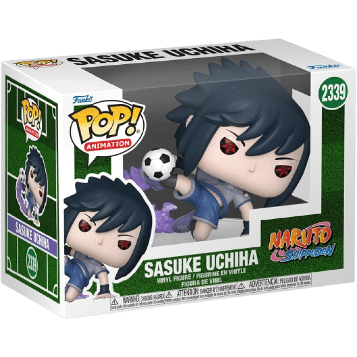 funko pop naruto shippuden football sasuke visuel produit