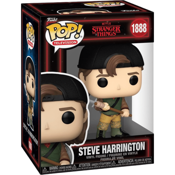 funko pop stranger things season 5 steve visuel produit