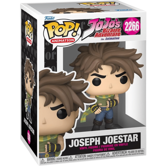 funko pop jojos bizarre adventure joseph joestar visuel produit