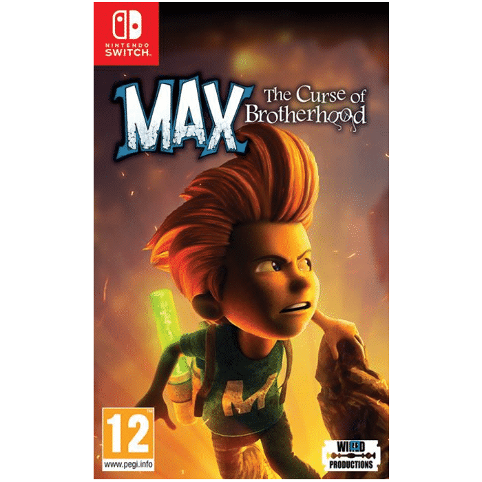 Max The Curse of The Brotherhood Nintendo Switch
