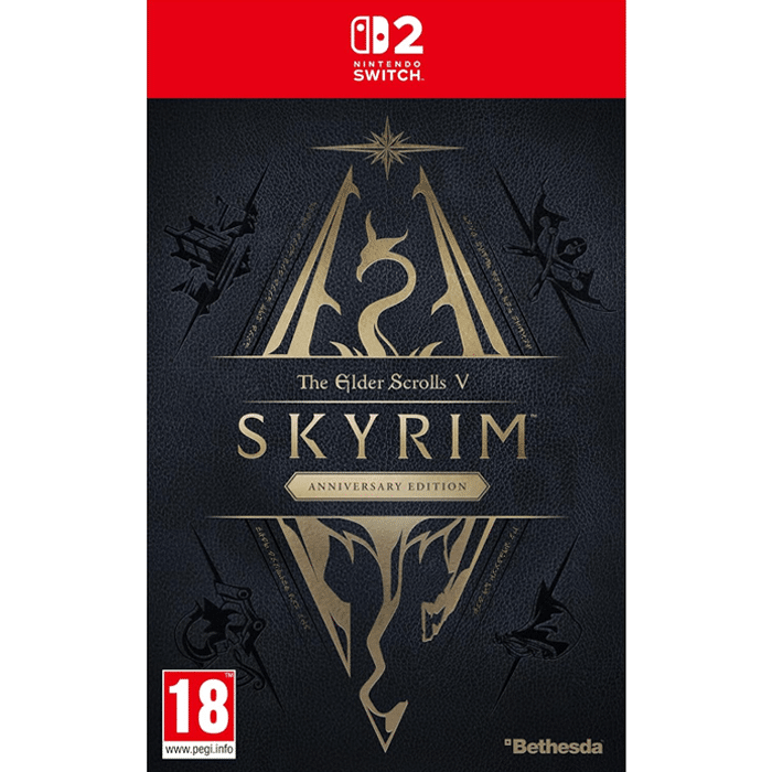 skyrim anniversary edition switch 2 visuel produit
