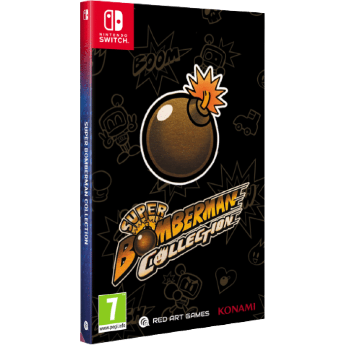 super bomberman collection deluxe switch visuel produit