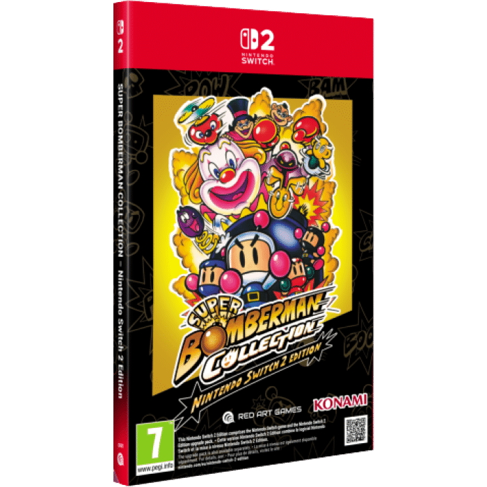 super bomberman collection edition switch 2 visuel produit