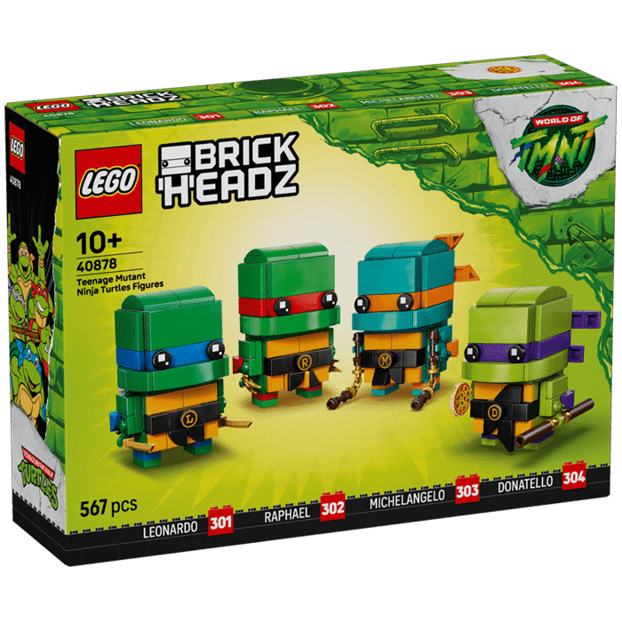 lego 40878 brickheadz tortues ninja visuel produit