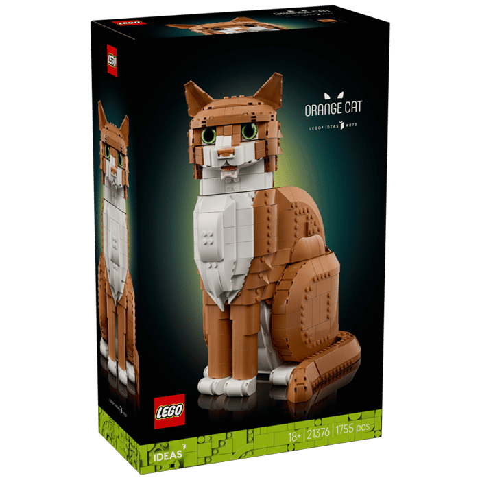 lego 21376 le chat roux visuel produit