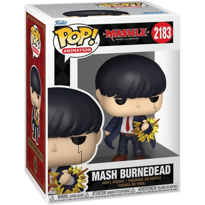 funko pop mashle mash burnedead visuel produit