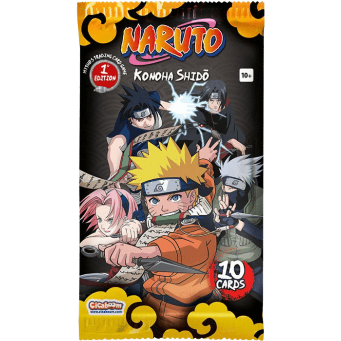 booster naruto mythos tcg visuel produit