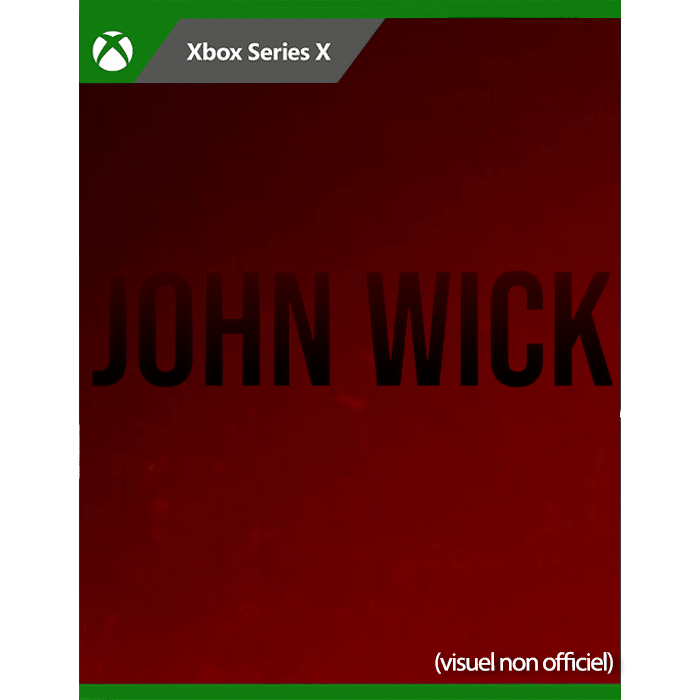john wick sur xbox series x visuel produit