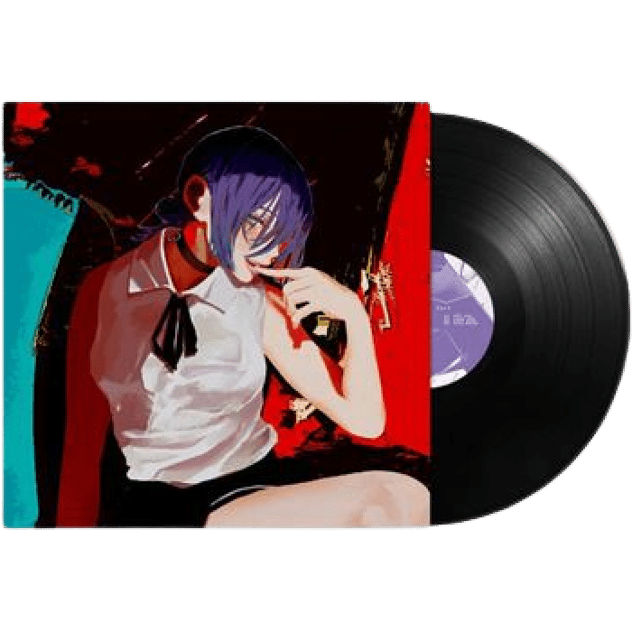 vinyle chainsaw man iris out jane doe kick back visuel produit