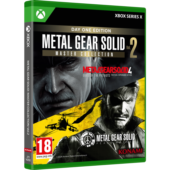 metal gear solid master collection 2 sur xbox series x visuel produit
