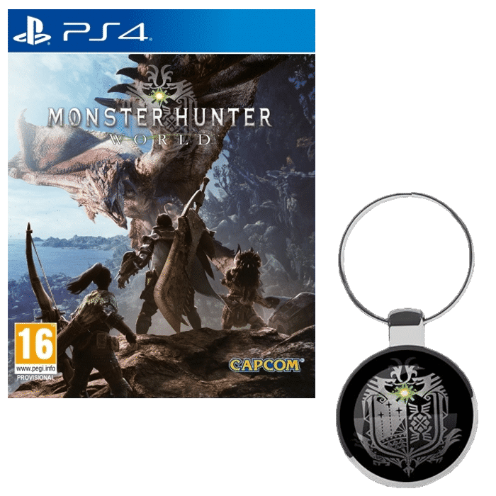 monster hunter world ps4 porte clefs