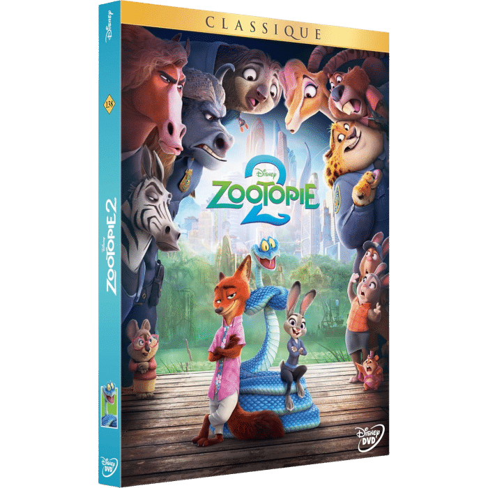 zootopie 2 blu ray visuel produit