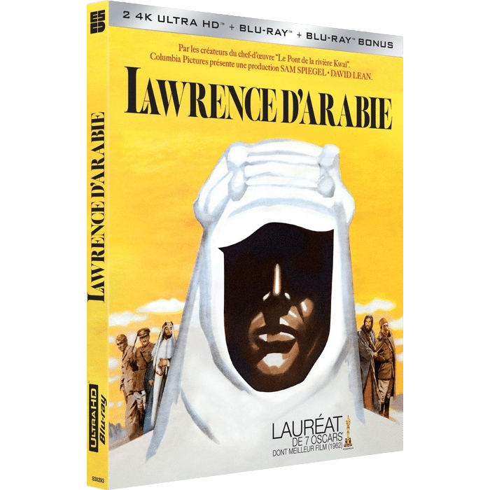 Lawrence d'Arabie Blu Ray 4K produit def