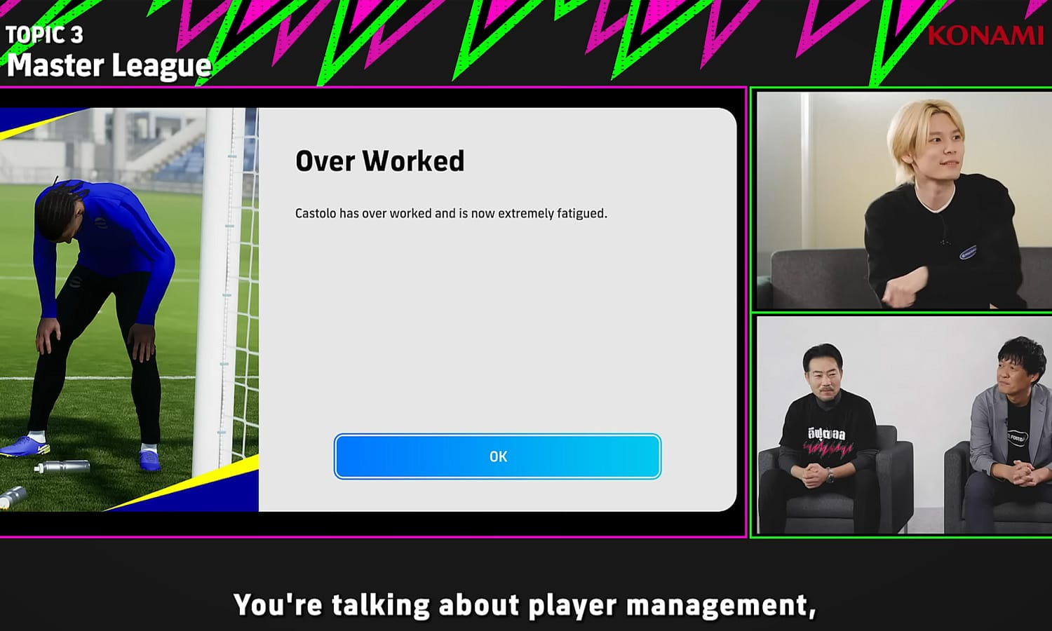 master league fatigue