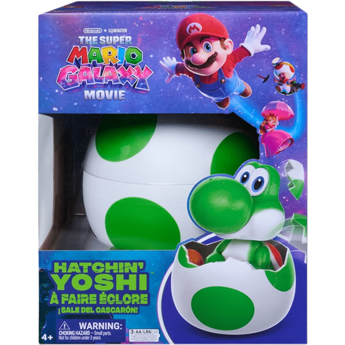 jouet yoshi a faire eclore film mario galaxy visuel produit