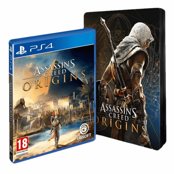Assassin's creed origins ps4 steelbook