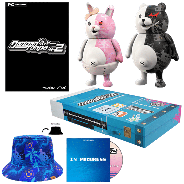 danganronpa 2x2 psycho tropical vacation package pc visuel produit