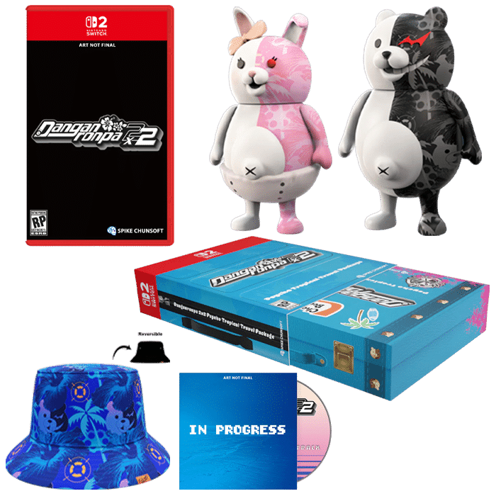 danganronpa 2x2 psycho tropical vacation package switch 2 visuel produit