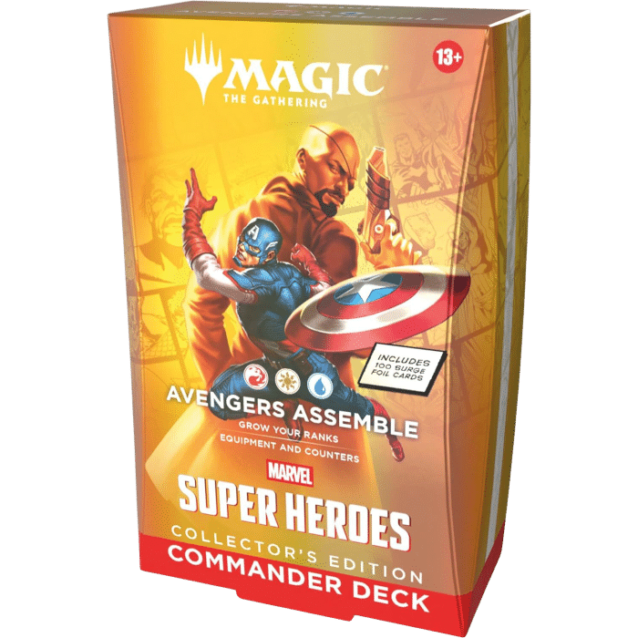 commander deck collector magic x marvel avengers assemble visuel produit