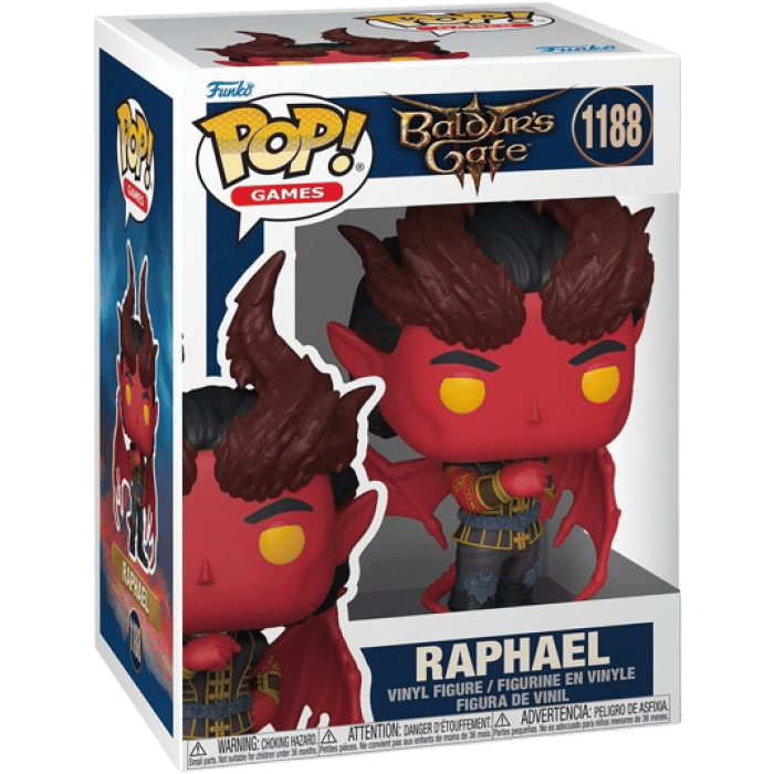 funko pop baldurs gate 3 raphael visuel produit