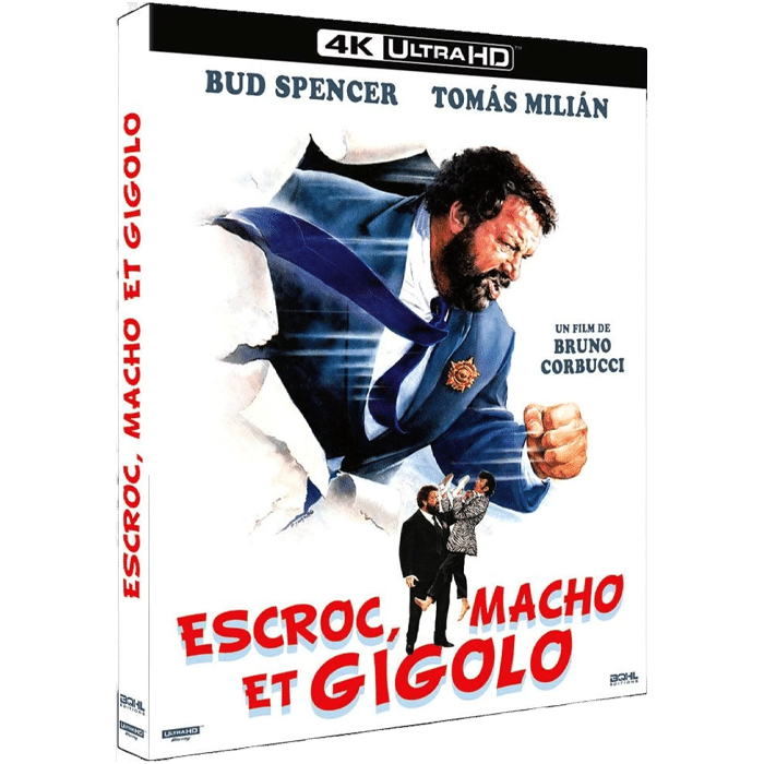 escroc macho et gigolo blu ray 4k visuel produit