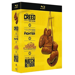 Coffret Creed + The Fighter + La rage au ventre + Match retour