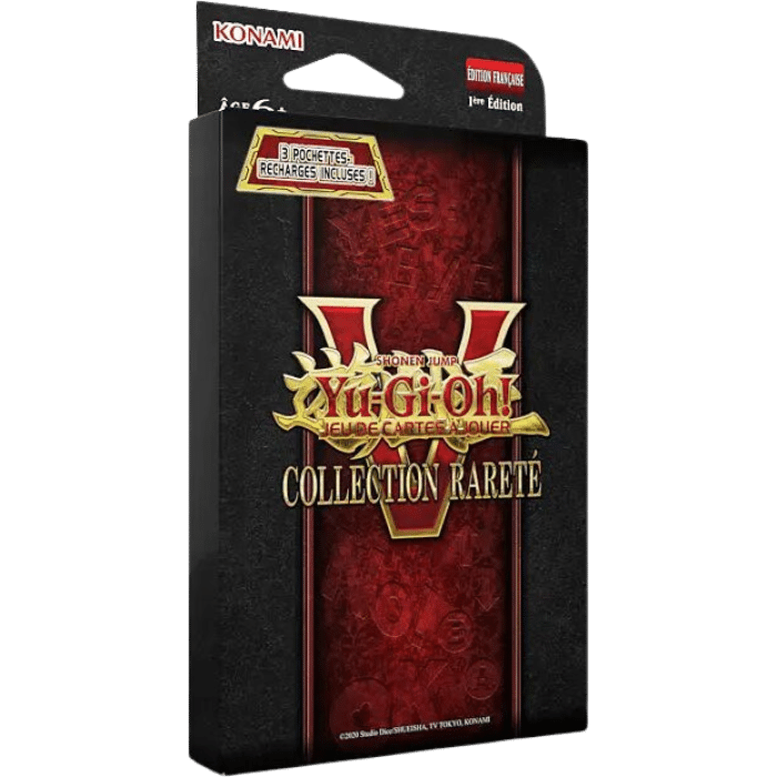 booster tripack yu gi oh rarete 5 visuel produit
