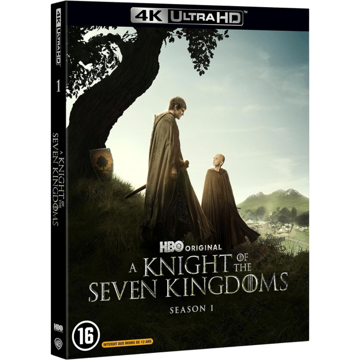 a knight of the seven kingdoms saison 1 blu ray 4k visuel produit