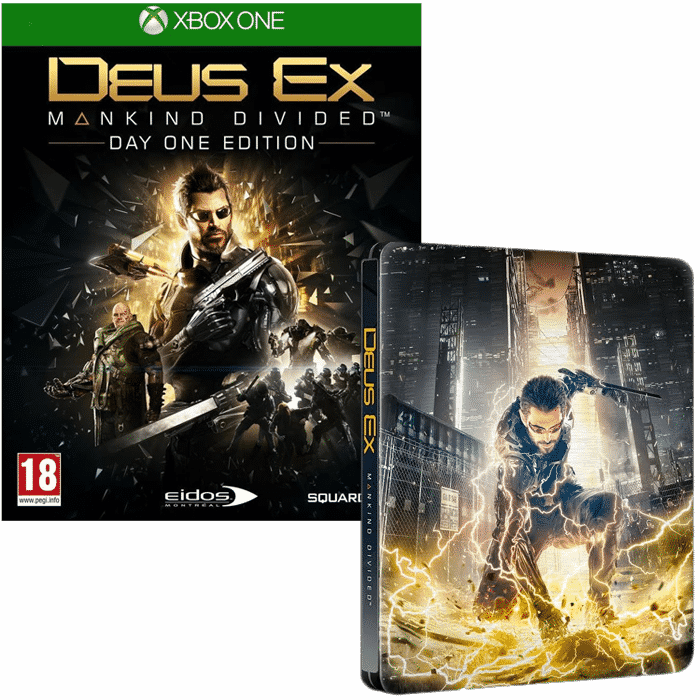 deus ex mankind divided steelbook xbox one