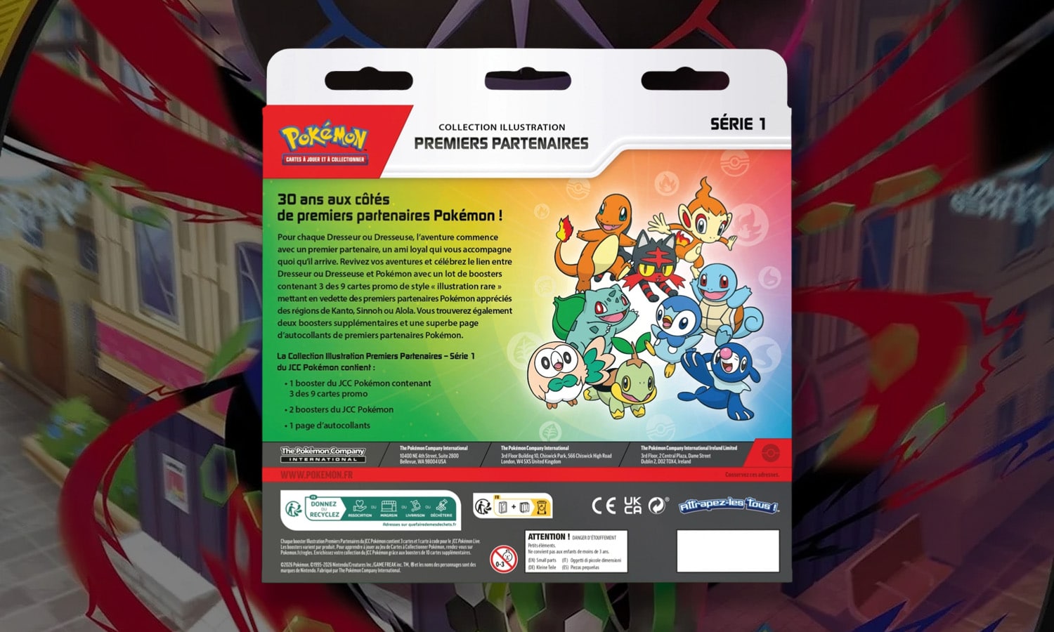 Pokémon - Coffret Collection Illustration Premiers Partenaires Série 1 🇫🇷 | MGS Shop
