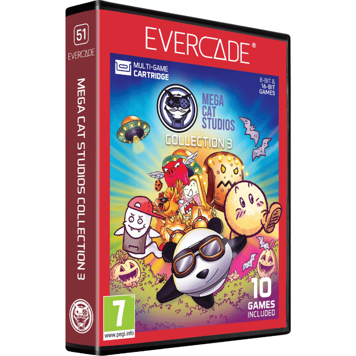 mega cat studios collection 3 sur evercade visuel produit