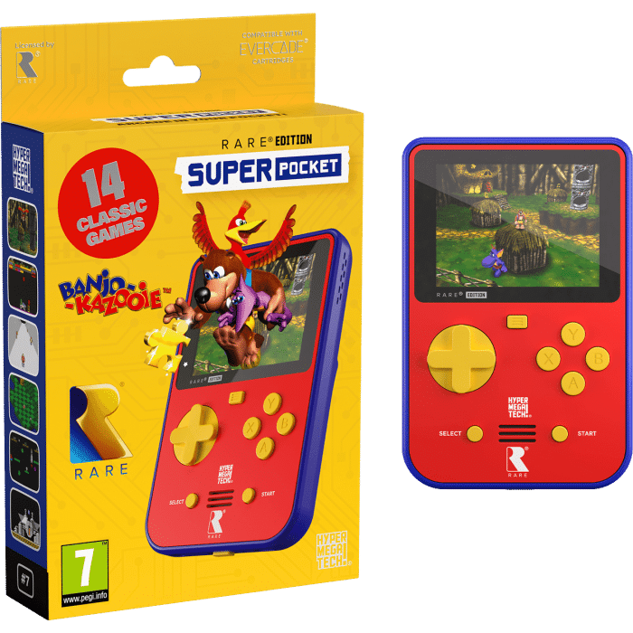 super pocket rare edition sur evercade visuel produit