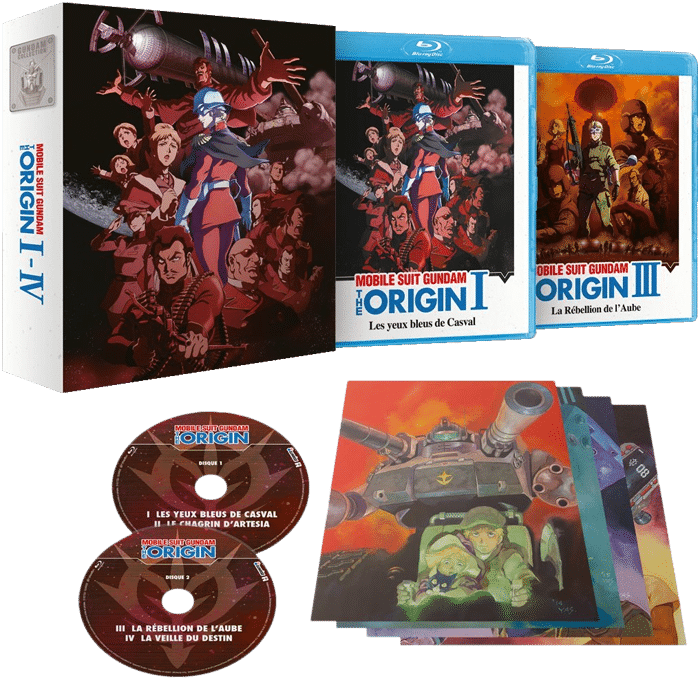 mobile suit gundam origin blu ray