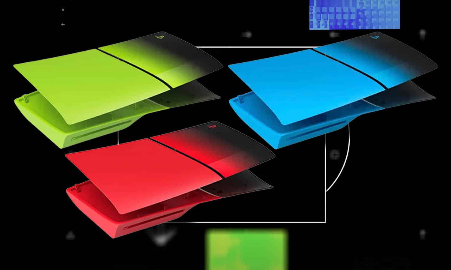 SLIDER façades hyperpop collection PS5